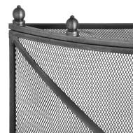 Mesh Fireguard in Antique Pewter Effect Finish