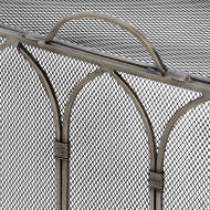 Gothic Antique Pewter Firescreen