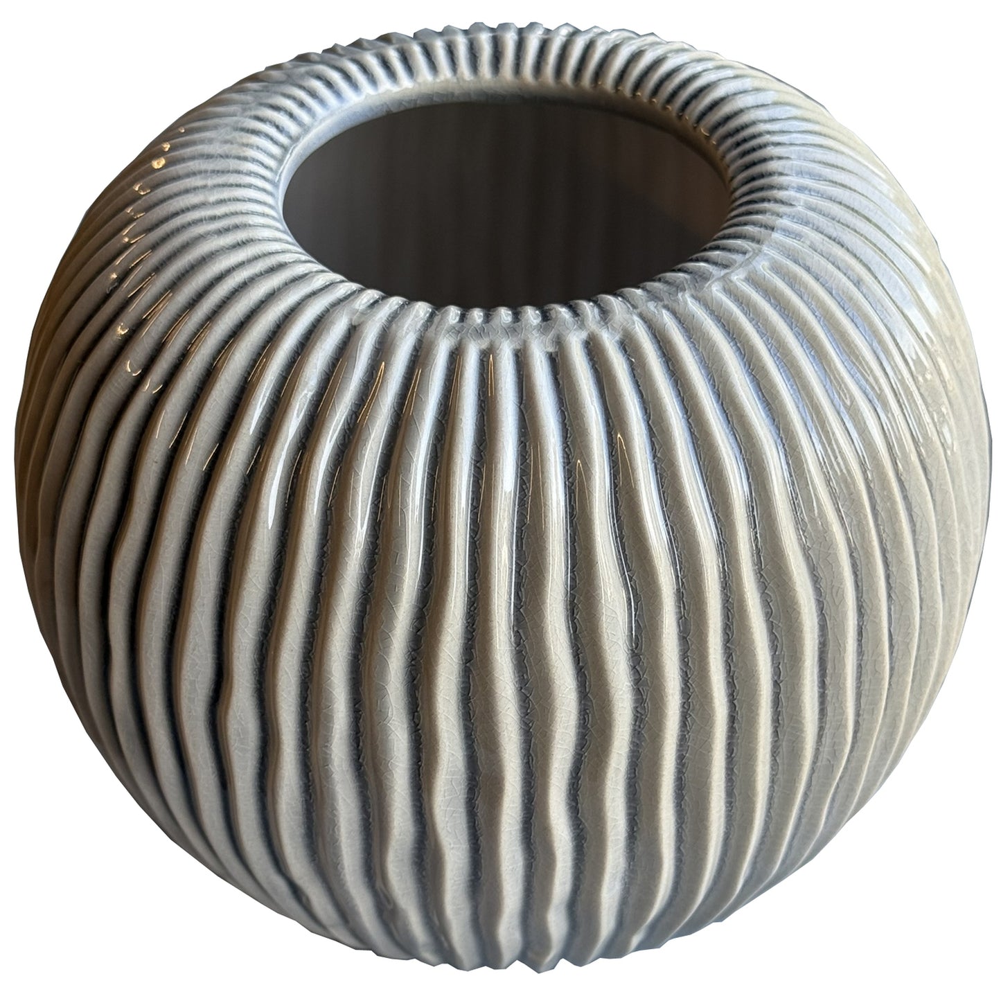 Medium Striped Vase