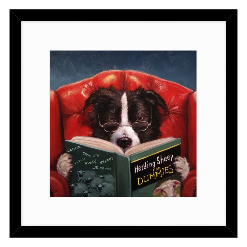 Herding Sheep by Lucia Heffernan Framed Picture