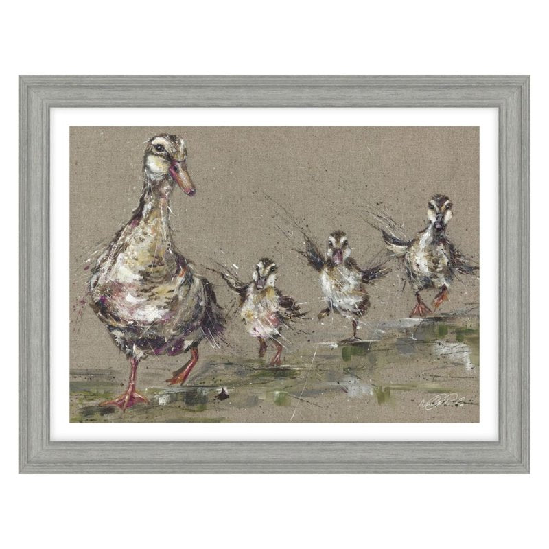 Family Time by Nicola Jane Rowles Framed Picture