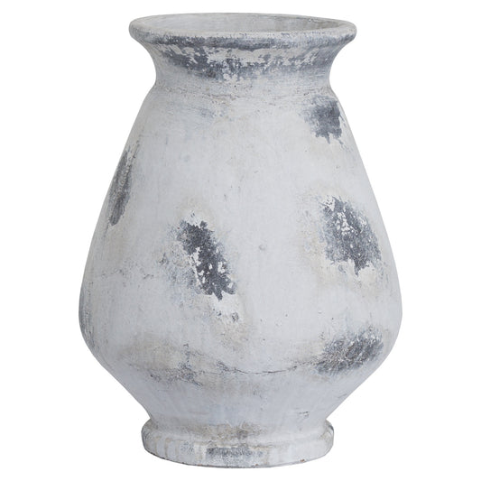 Large Antique White Vase