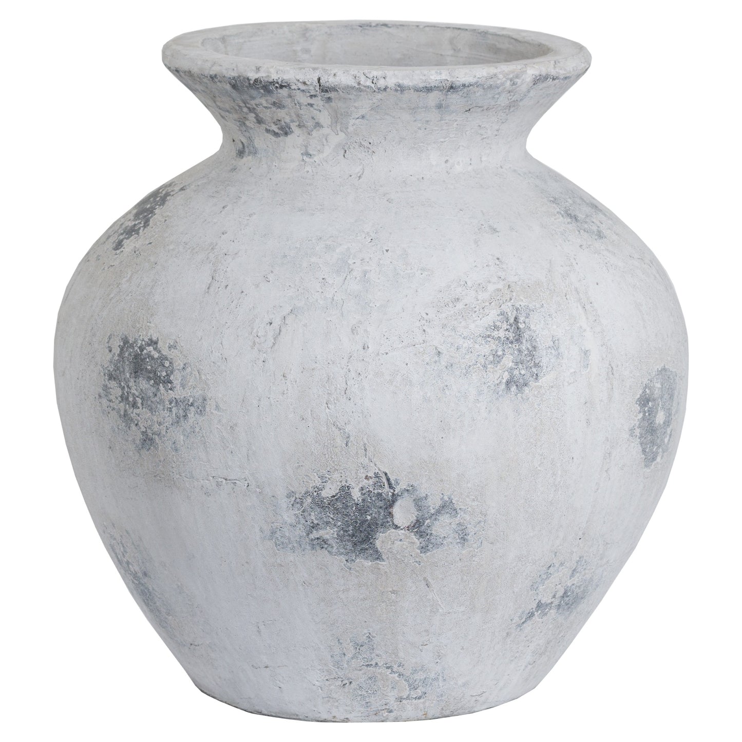 Large Antique White Vase