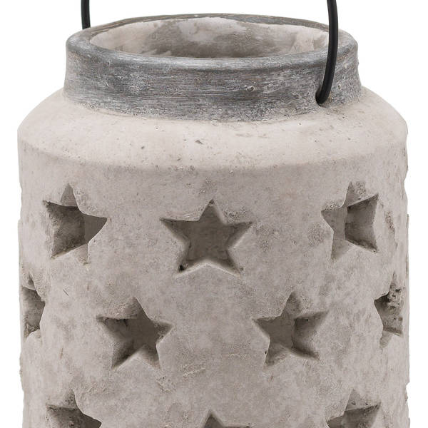 Large Stone Star Lantern