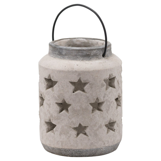 Large Stone Star Lantern