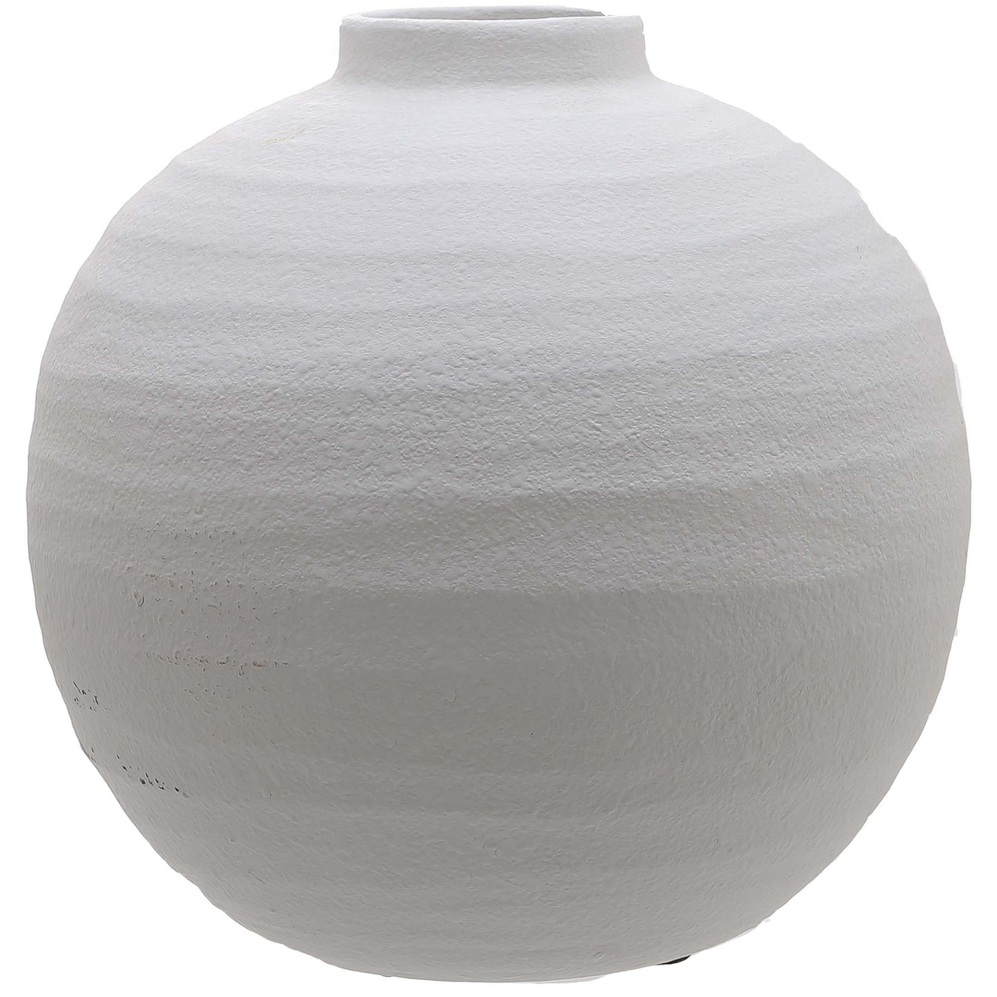 Matt White Ceramic Vase