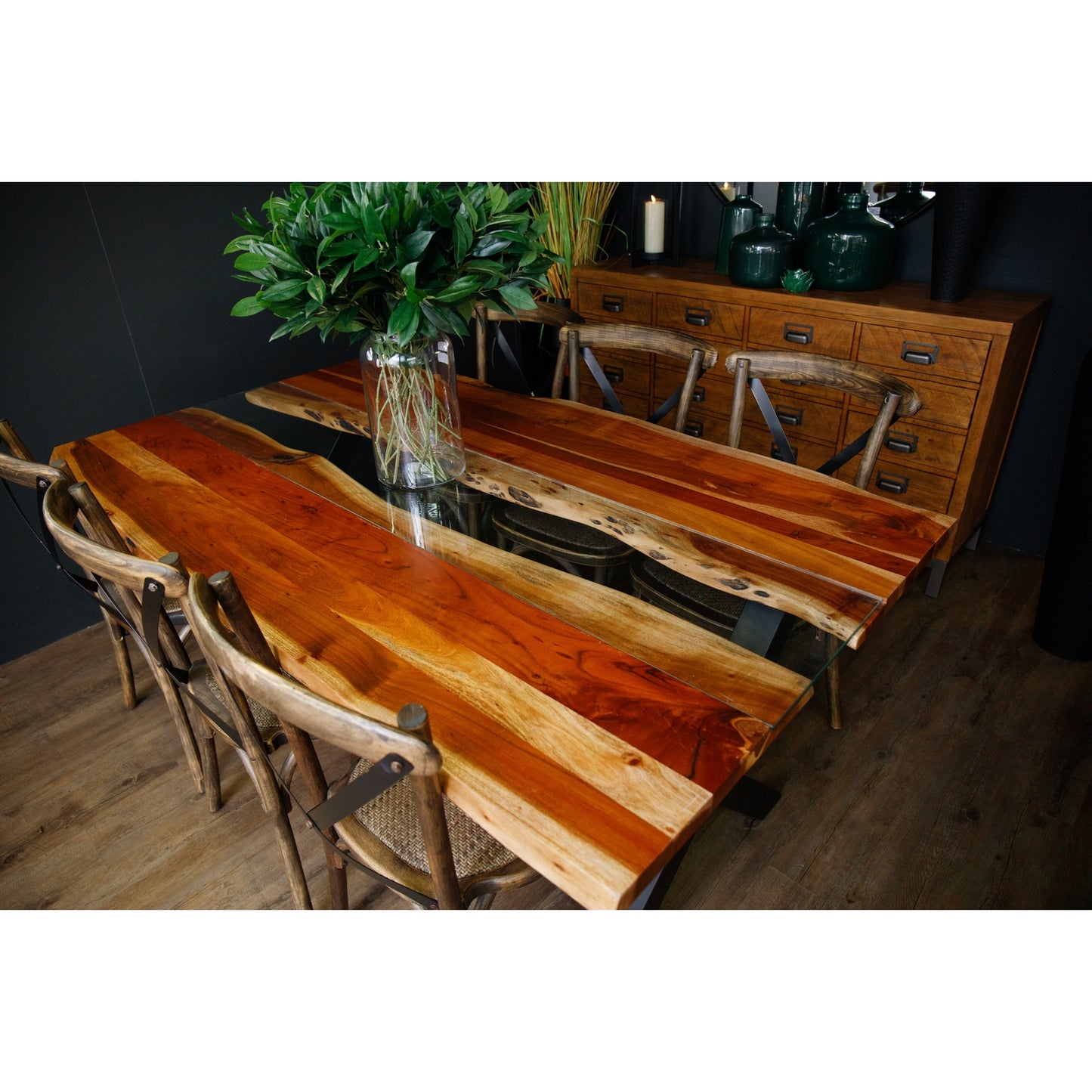 Live Edge River Dining Table