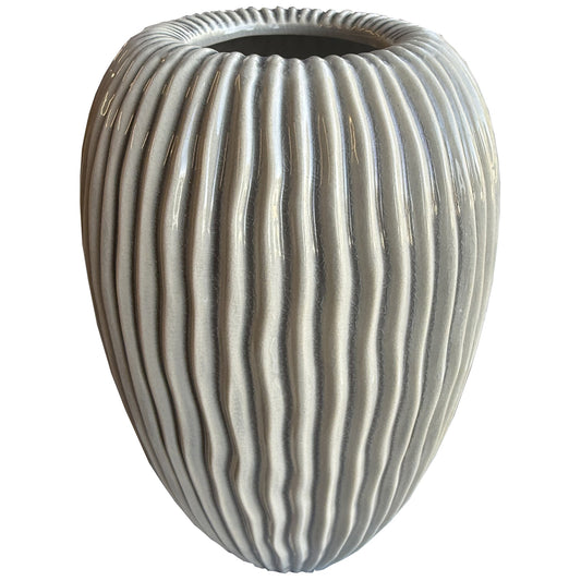 Large Striped Vase