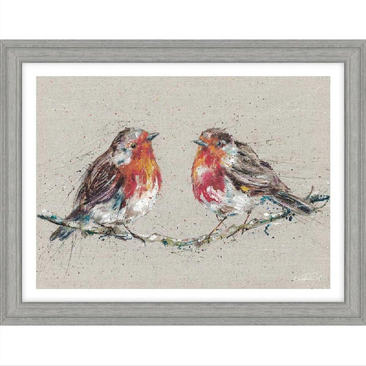 Morning Gossip by Nicola Jane Rowles Framed Picture