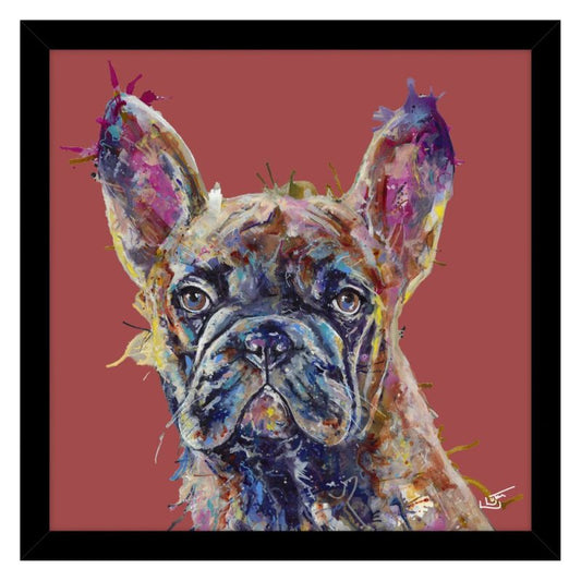 Frenchie by Louise Luton Framed Picture