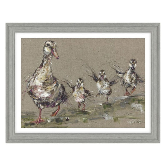 Family Time by Nicola Jane Rowles Framed Picture
